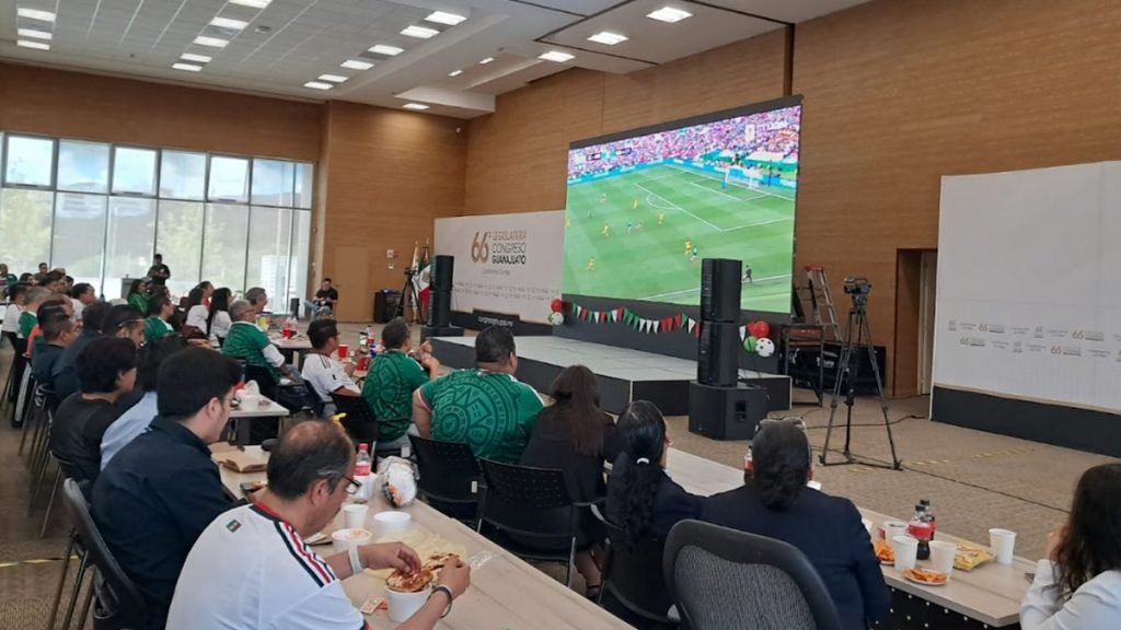 Dejan de legislar temprano para apoyar a la Selección en el Congreso de Guanajuato