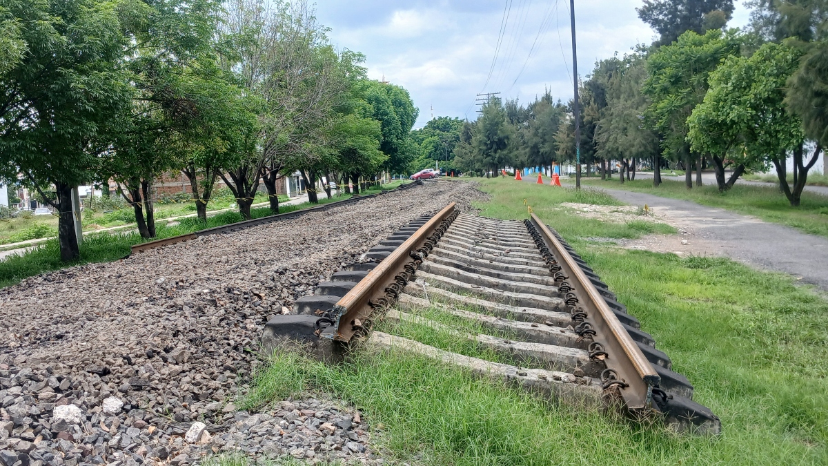 Desmantelamiento vías del tren Celaya