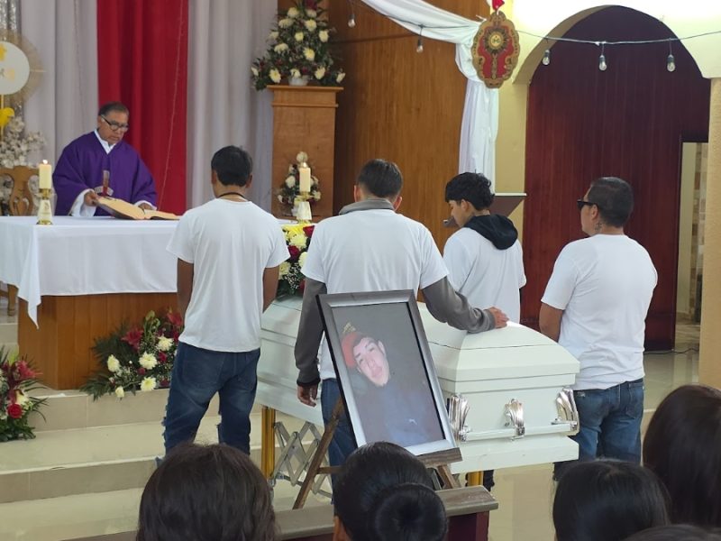 Despiden al adolescente Adán en Celaya; su muerte provocó protestas violentas para exigir justicia