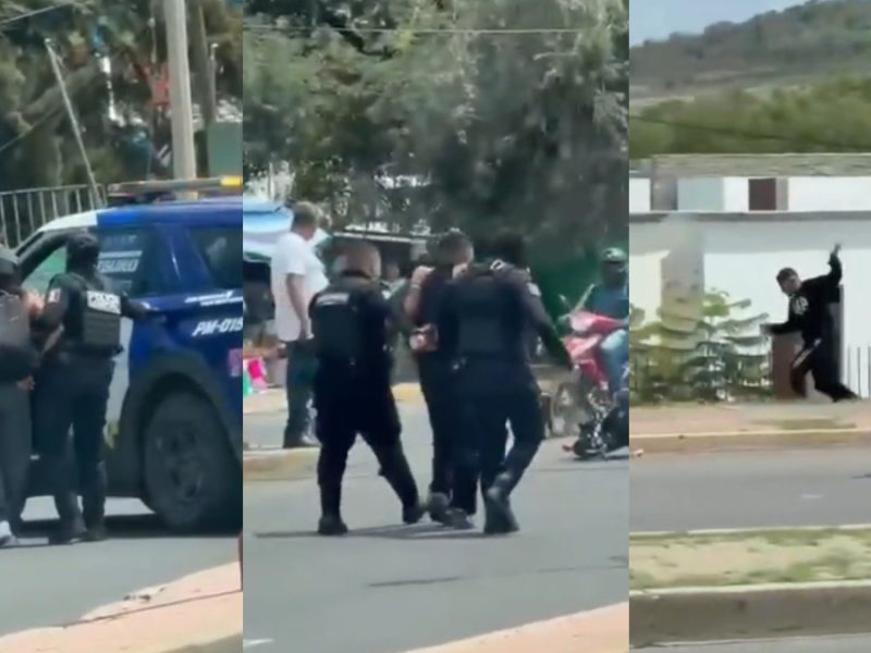 Detienen a pareja ligada a robos y a homicidio en Irapuato; intentaron correr tras abandonar moto