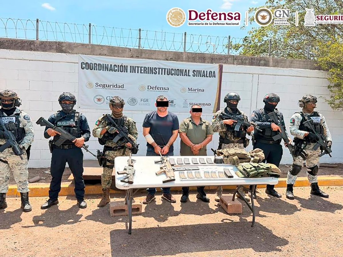 Detienen en Sinaloa al “Güero Pink” y a exdirector de Seguridad de Escuinapa