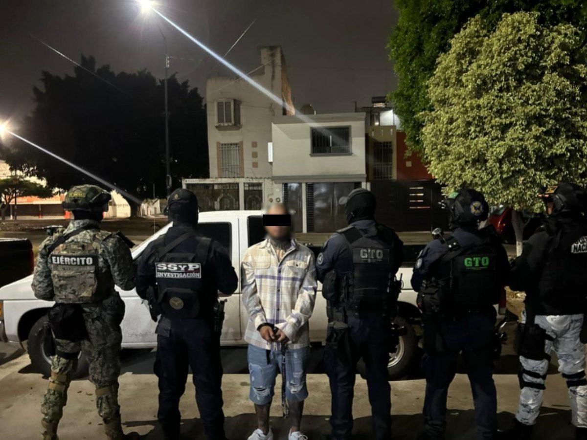 Golpe al crimen en León: Cae “El Kili”, presunto líder de grupo armado de Jalisco; lo vinculan a proceso
