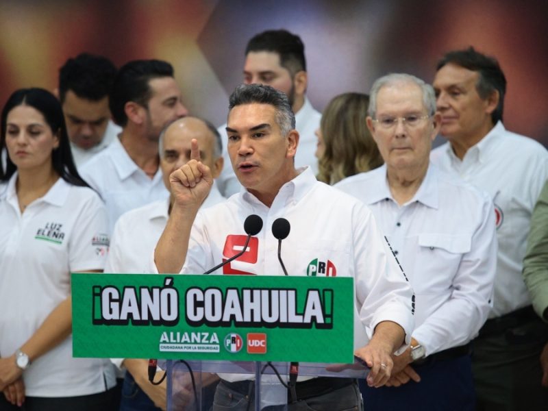 Dobla PRI a Morena en congreso de Coahuila; Sheinbaum dice que elección podría ir tribunales