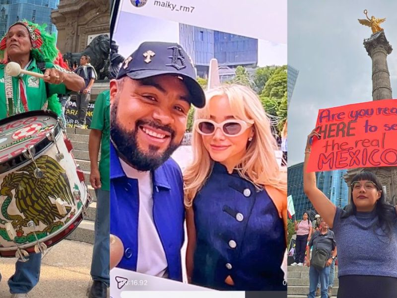 Mundial, protestas y Sabrina Carpenter en el Ángel de la Independencia