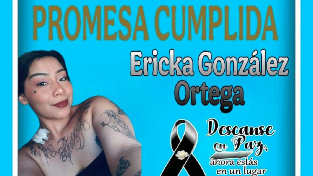Ericka González localizada sin vida