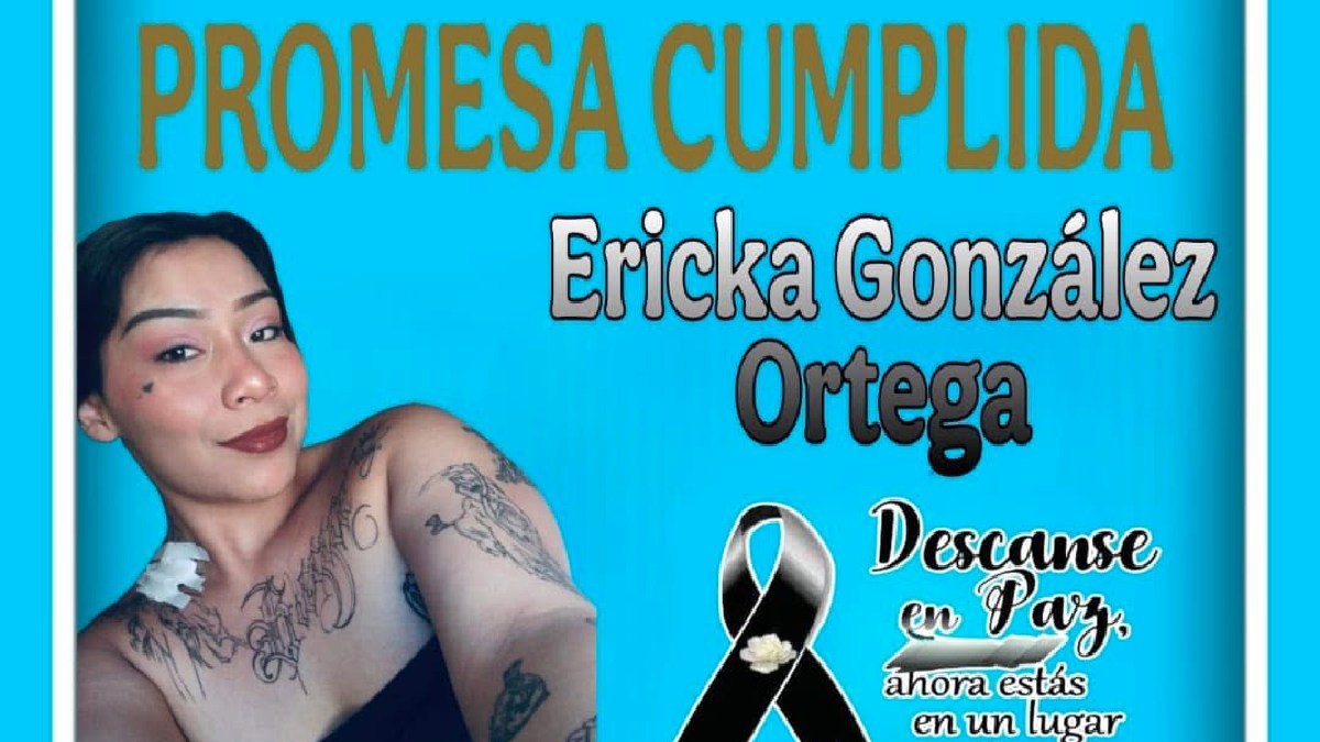 Ericka González localizada sin vida