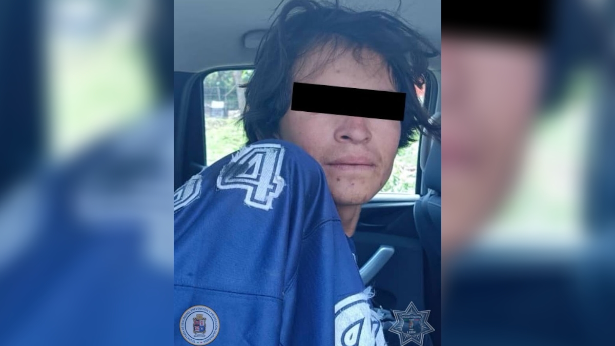 Escapa de plagio atrapan a delincuente en León