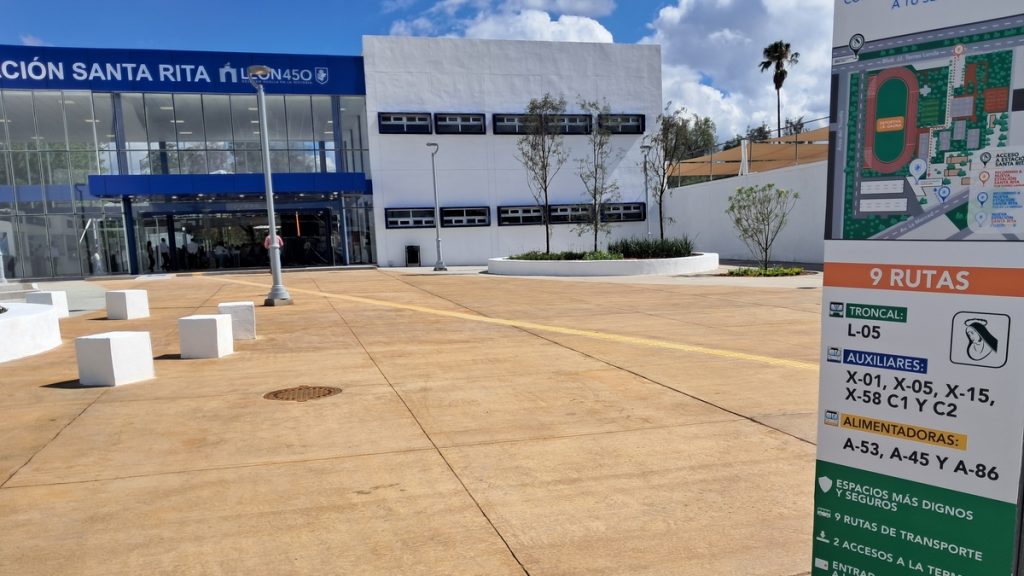 Inauguran nueva estación de Santa Rita; invirtieron 136 mdp y atenderá a 63 mil usuarios en León