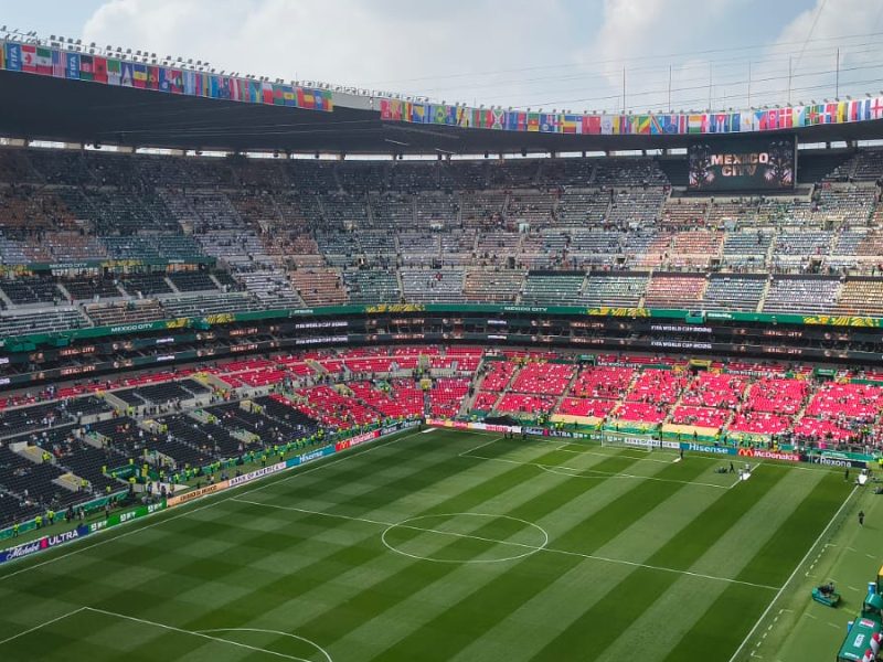 ¡Todo listo para el inicio! Afición armará mosaico monumental en el Estadio Azteca para inaugurar el Mundial 2026