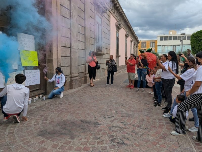 Exigen justicia por el niño Alejandro, asesinado en Irapuato al quedar en medio de ataque armado
