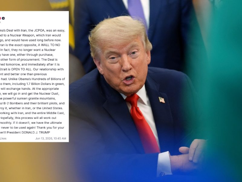 Ormuz será “abierto para todos”: Trump anuncia que mañana firmará acuerdo de paz con Irán