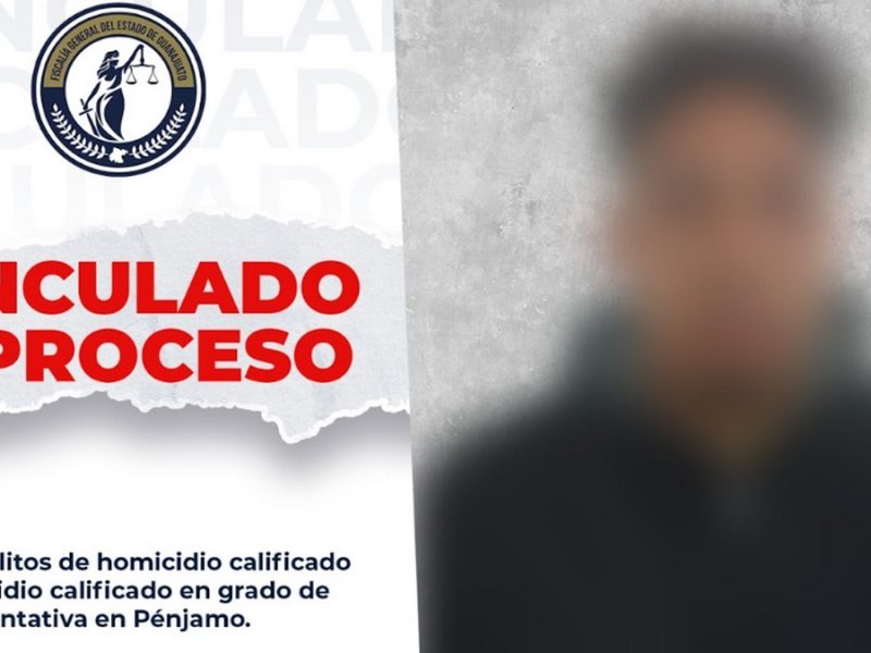 Detienen a homicida de pareja, durante ataque hirió a niña de 4 años, en Pénjamo