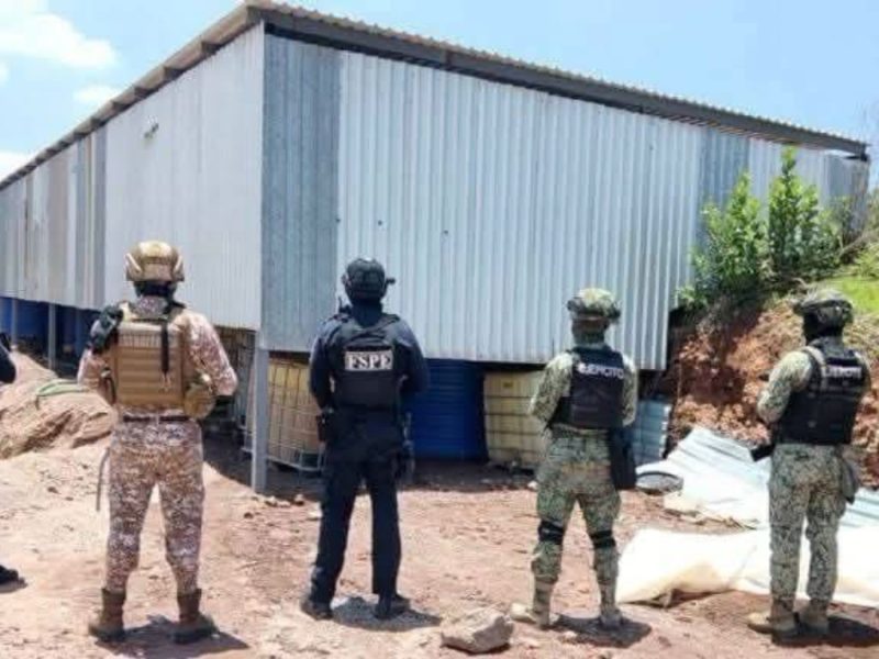 Golpe al huachicol: Aseguran un “Cedis” de combustible robado en Pénjamo
