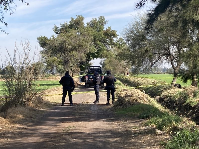 Hallazgo en La Hoya de Cintora: Encuentran cuerpo baleado y con huellas de violencia en Valle de Santiago