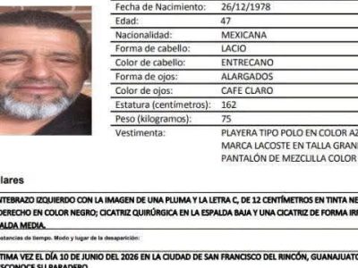 Ismael Padilla tiene dos semanas desaparecido en San Pancho; familia pide ayuda para encontrarlo