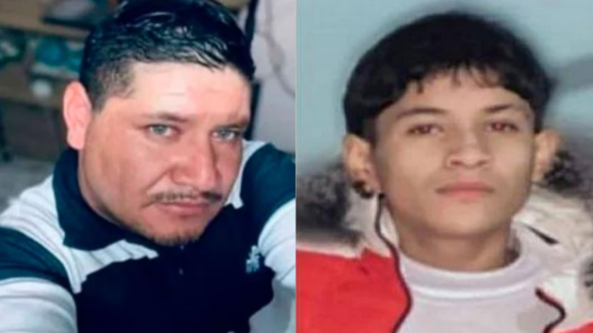José Juan Arias y su hijo