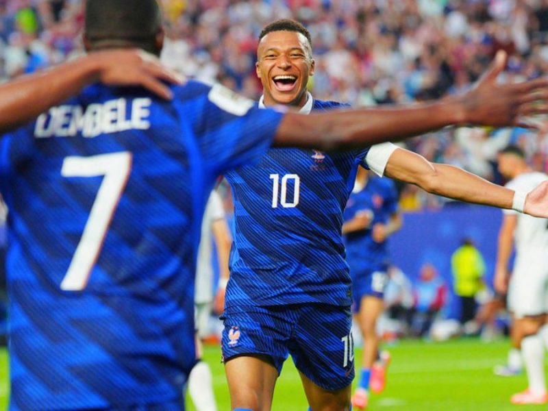 Kylian Mbappé desata la tormenta y Francia golea a Irak en el Mundial
