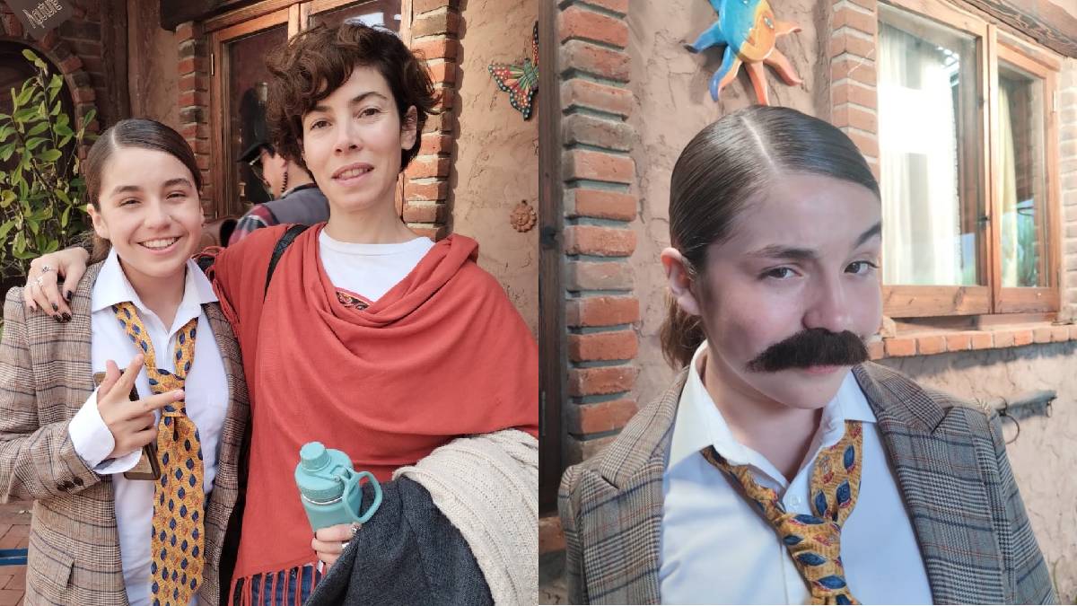 London Garza actriz leonesa en la pelicula La vida es