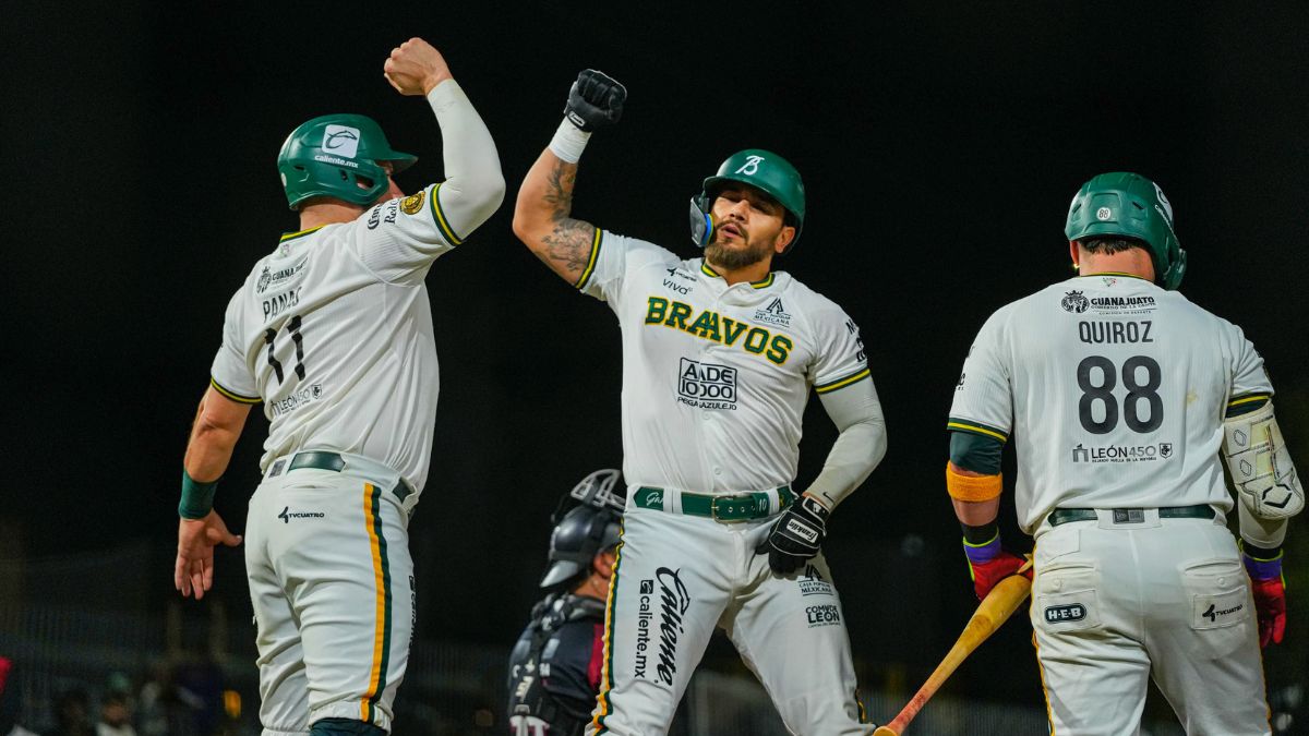 Los Bravos ganaron la serie en el Domingo Santaana. Bravos de León.