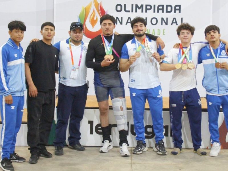 Guanajuato, tercer lugar nacional en pesas: Cierra la Olimpiada con 70 medallas