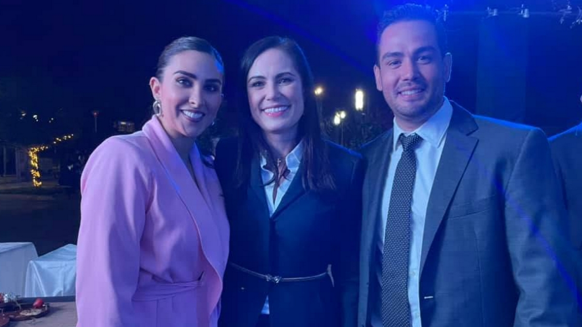 María Fernanda, Alejandra Gutiérrez y Allán León