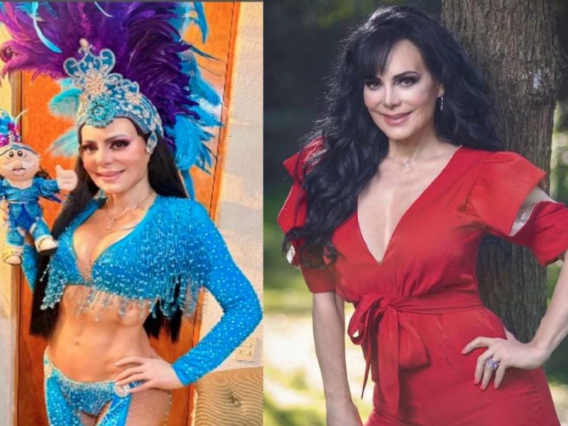 Maribel Guardia presume regalitos: Un doctor Simi personalizado y un corset con la imagen de la Virgen