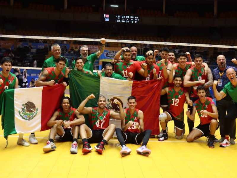 México viene de atrás y vence a República Dominicana en el Norceca Final Four de voleibol varonil