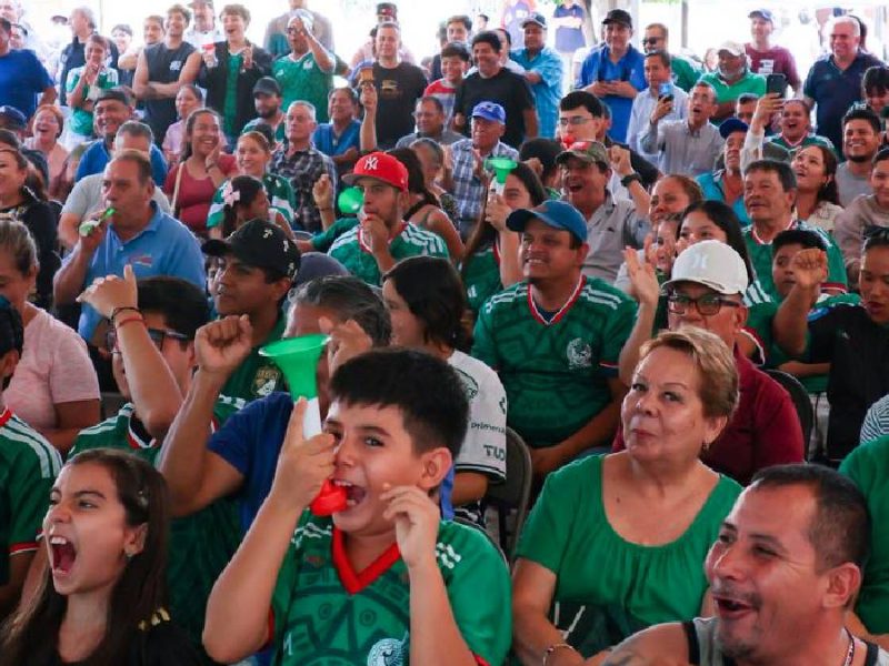 Fiesta en San Francisco: Vibra el Jardín Principal con triunfo de México en el Mundial