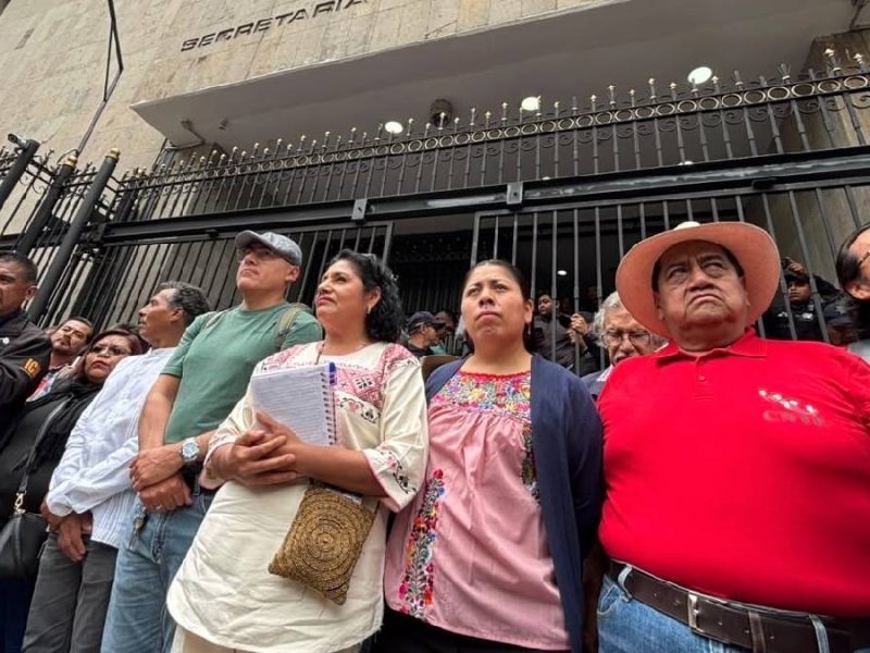CNTE retoma diálogo con Segob a un día del Mundial y mantiene exigencia de abrogar Ley del ISSSTE