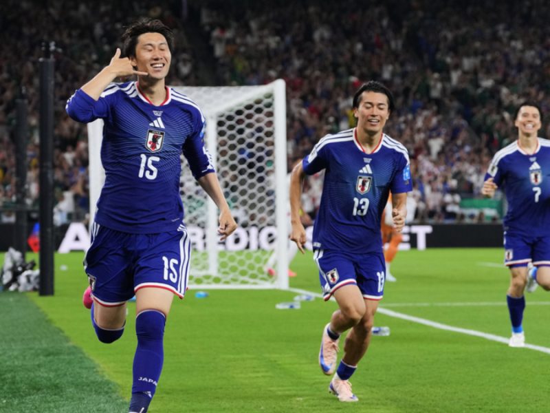 Japón golea a Túnez en el partido 1000 de la Copa del Mundo de Futbol 