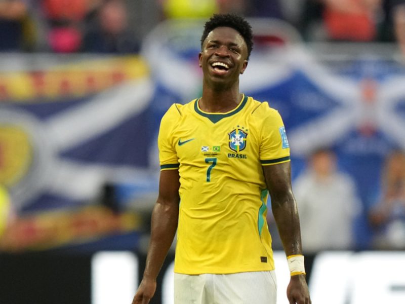 Vinicius hace doblete, Brasil vence a Escocia y asegura liderato del Grupo C en el Mundial 2026