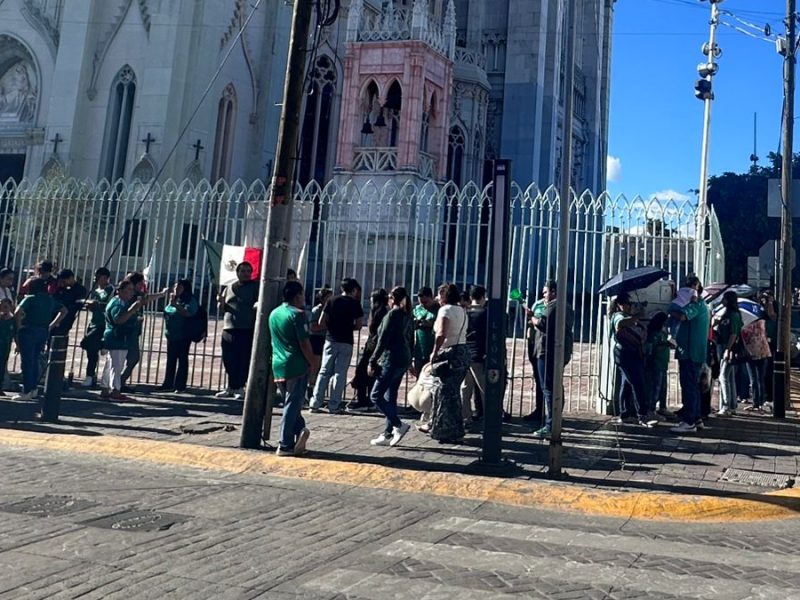 Una vez más, afición de la Selección Mexicana abarrota la Plaza Expiatorio, ahora para duelo ante Chequia 