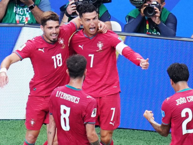 Cristiano silencia las críticas con un doblete y Portugal vence 5-0 a Uzbekistán en el Mundial
