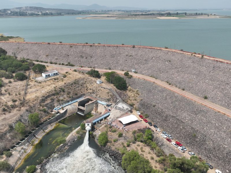 El Acueducto Solís-León llevará agua de la Presa Solís, en Acámbaro, a los municipios de León, Silao, Irapuato, Salamanca y Celaya