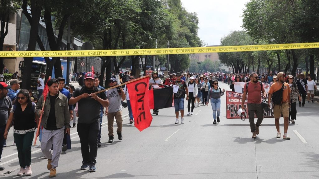 Protestas de la CNTE
