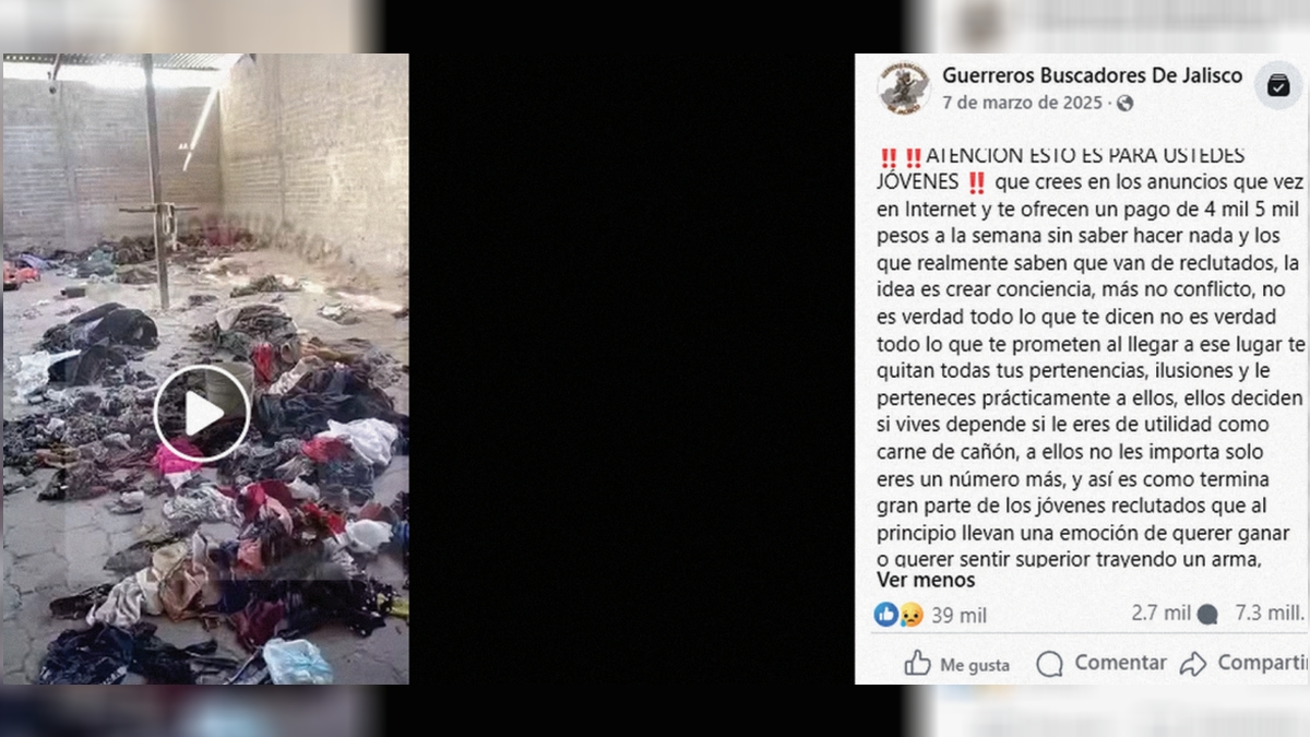 Reclutamiento jóvenes narco