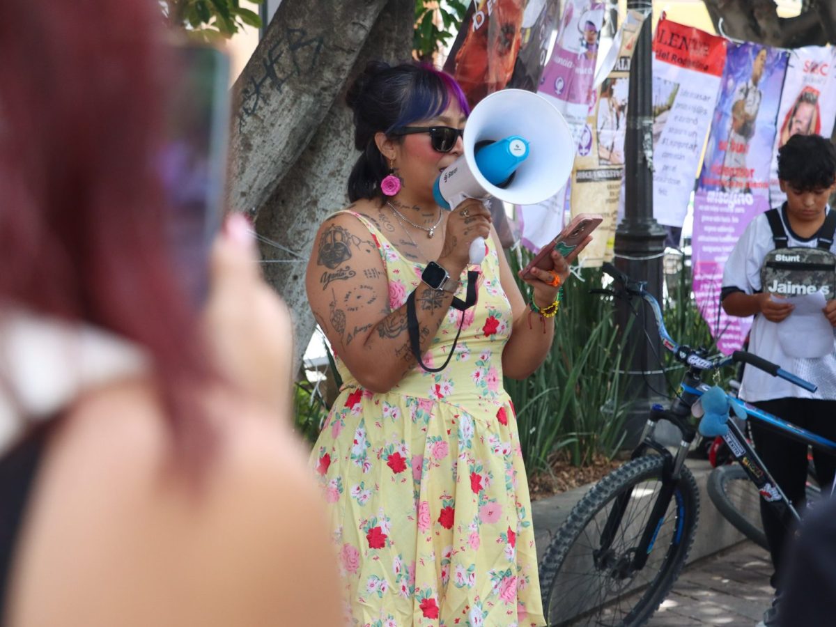 Red Feminista cuelga tendedero de deudores alimentarios en el Día del Padre
