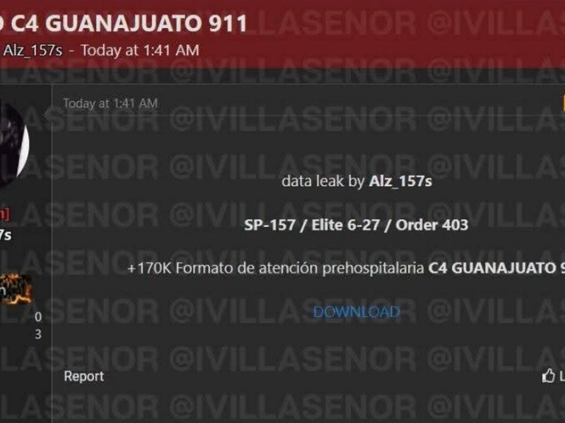 Roban datos al sistema de emergencias de León; SSP dice identificar a quien sustrajo la información