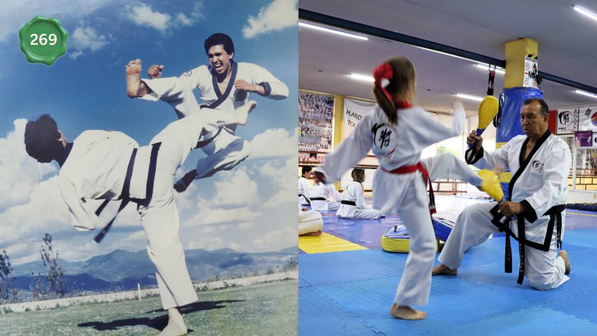Así nació el taekwondo en León de la mano de Sergio Ocampo
