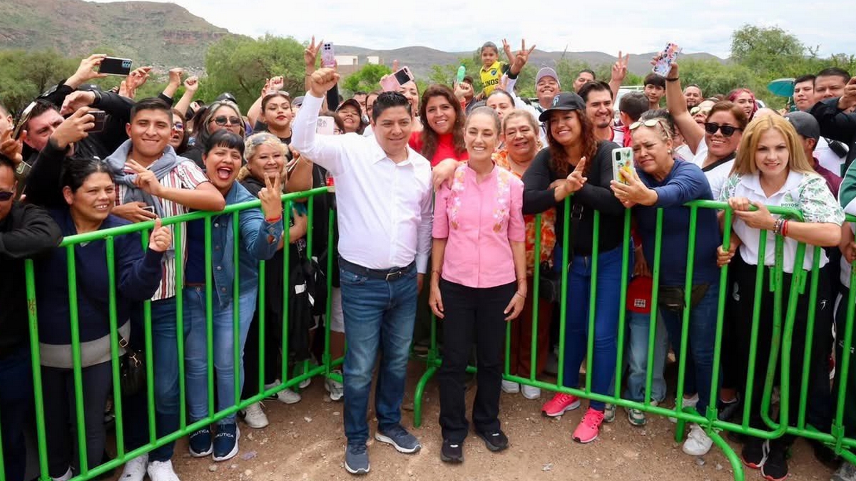 Sheinbaum en SLP