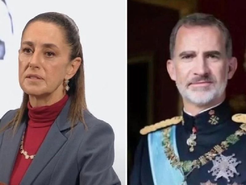 Sheinbaum recibirá al Rey Felipe VI en México; dialogarán sobre pueblos originarios