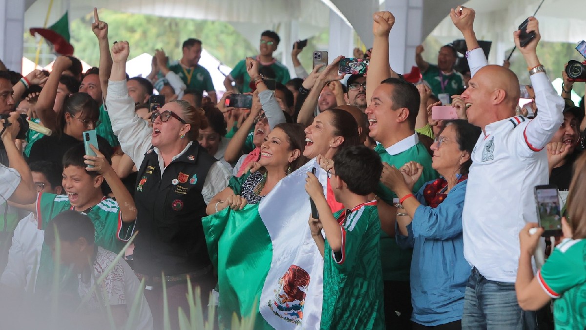 Sheinbaum celebra triunfo