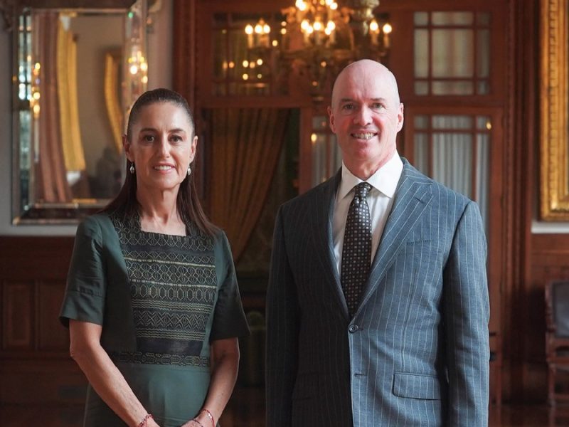 Dialoga Claudia Sheinbaum con cofundador de Andreessen Horowitz