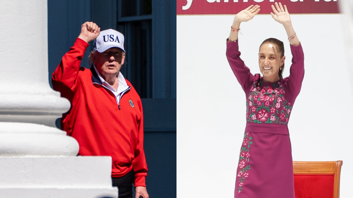 Sheinbaum y Trump