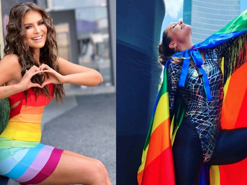 Famosas como Vanessa Claudio y Kimberly Irene apoyan la diversidad en la Marcha del Orgullo