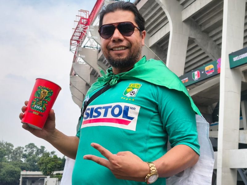 Víctor Gutiérrez, el incondicional aficionado de León que vive su cuarto Mundial en México 2026