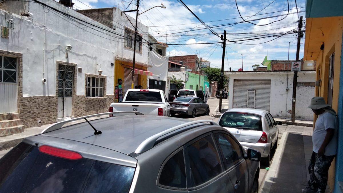 Cateo en el Barrio de Santiaguito, de Irapuato.