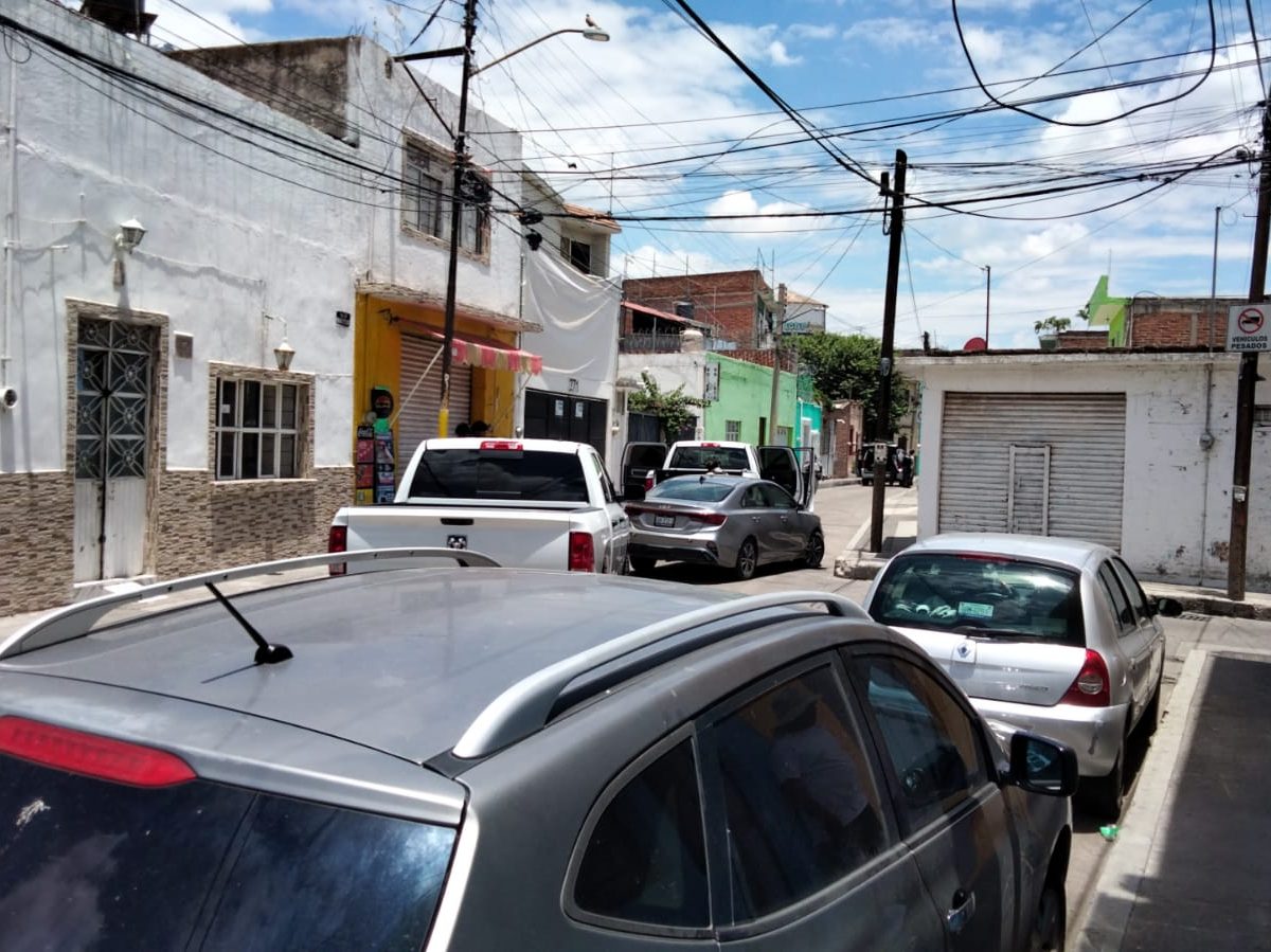 Cateo en el Barrio de Santiaguito, de Irapuato.