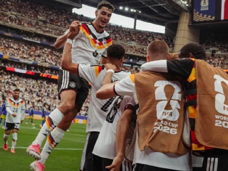 Alemania debuta en el Mundial 2026 con histórica goleada 7-1 ante Curazao