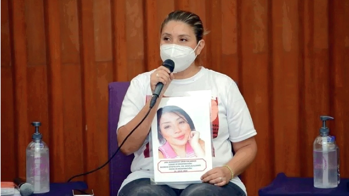 amenaza a madre buscadora
